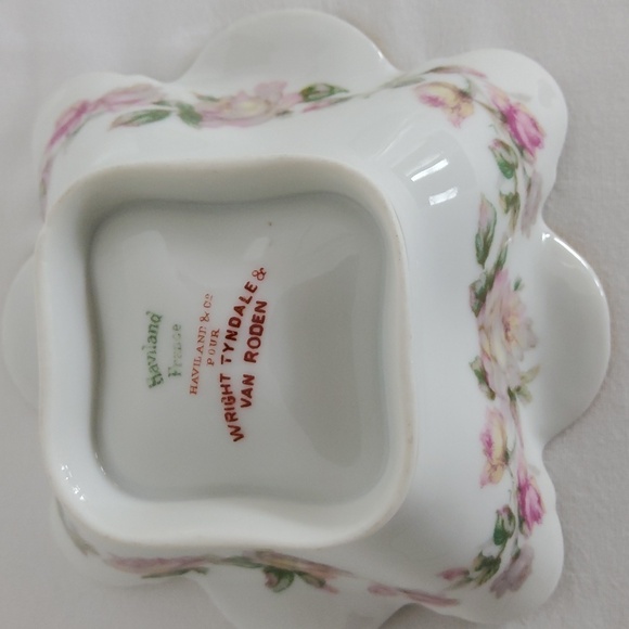 Haviland France Wright Tyndale Van Roden Set of 2 relish dish. - Picture 4 of 4